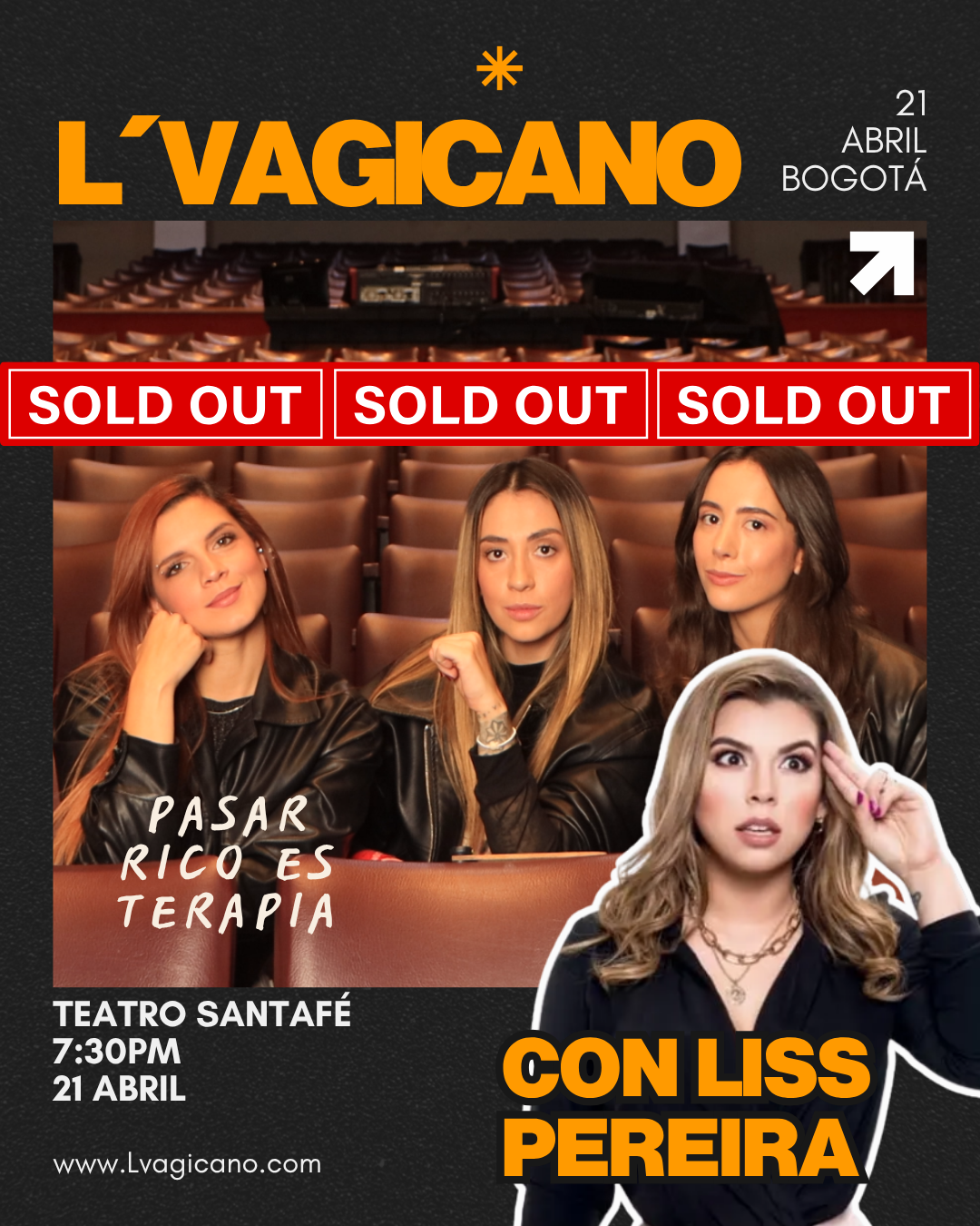 Pasar rico es Terapia L’Vagicano con Liss Pereira