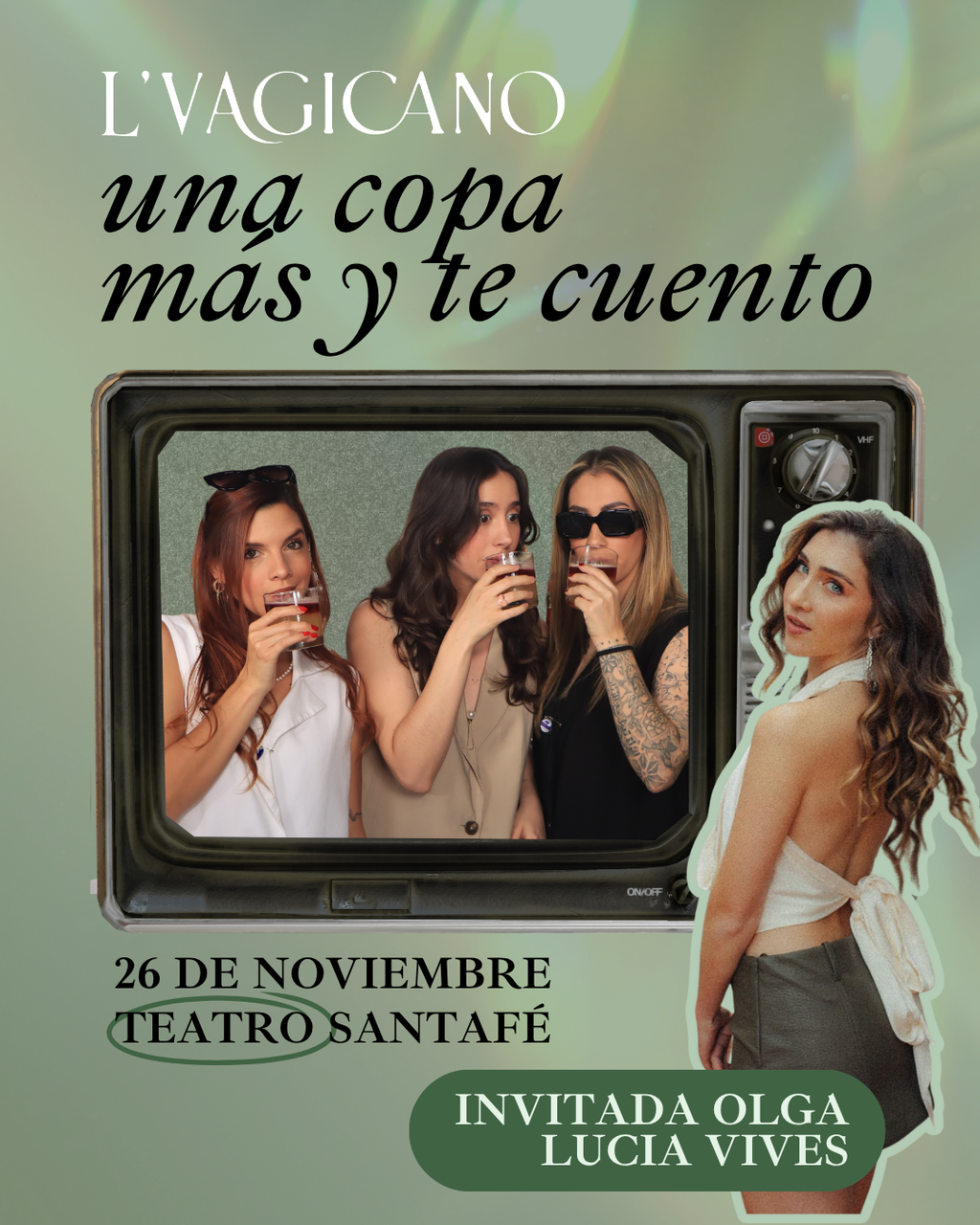 Show Bogotá Una copa más y te cuento