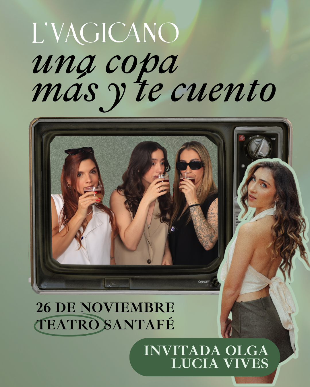 Show Bogotá Una copa más y te cuento