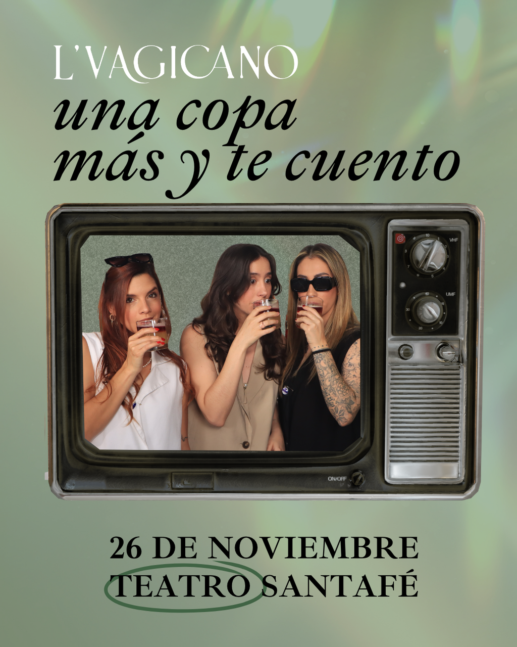 Show Bogotá Una copa más y te cuento