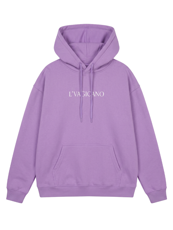 hoodie L'vagicano merch lila