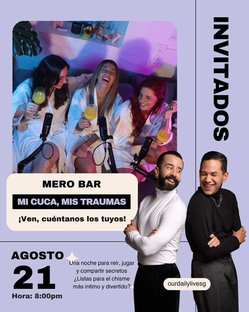 Mi cuca mis traumas L´Vagicano  con Jose y Cami de Our Daily Lives